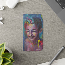 Load image into Gallery viewer, Raining Glitter - PHONE CASE WALLET for Samsung &amp; iPhones - by Kerry Sandhu Art

