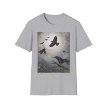 Load image into Gallery viewer, T-Shirt made from very soft materials, no side seams. Feels like bliss to wear! Many designs by Kerry Sandhu Art
