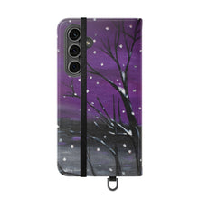 Load image into Gallery viewer, Luminescence - PHONE CASE WALLET - by Kerry Sandhu Art
