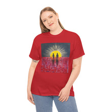Load image into Gallery viewer, Freedom Called - Unisex HEAVY COTTON TEE - by Kerry Sandhu Art
