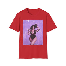 Load image into Gallery viewer, T-Shirt made from very soft materials, no side seams. Feels like bliss to wear! Many designs by Kerry Sandhu Art
