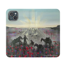 Load image into Gallery viewer, The Band Played Waltzing Matilda -PHONE CASE WALLET- by Kerry Sandhu Art
