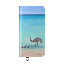 Load image into Gallery viewer, Surfin&#39; Bird - PHONE CASE WALLET for Samsung &amp; iPhones - by Kerry Sandhu Art
