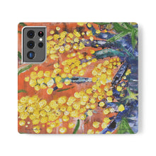 Load image into Gallery viewer, Rustic Wattle - PHONE CASE WALLET for Samsung &amp; iPhones - by Kerry Sandhu Art
