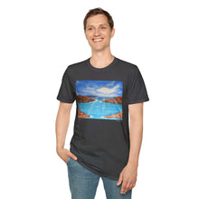 Load image into Gallery viewer, T-Shirt made from very soft materials, no side seams. Feels like bliss to wear! Many designs by Kerry Sandhu Art
