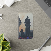 Load image into Gallery viewer, The Dust of Uruzgan (with Poppies) - PHONE CASE WALLET for Samsung &amp; iPhones - Designed from original Anzac Day artwork
