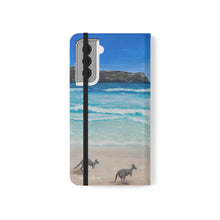 Load image into Gallery viewer, I Should Be So Lucky - PHONE CASE WALLET - by Kerry Sandhu Art
