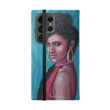 Load image into Gallery viewer, Girl On Fire - PHONE CASE WALLET - by Kerry Sandhu Art
