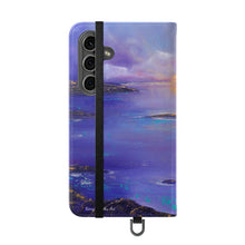 Load image into Gallery viewer, Setting Sun - PHONE CASE WALLET for Samsung &amp; iPhones - by Kerry Sandhu Art
