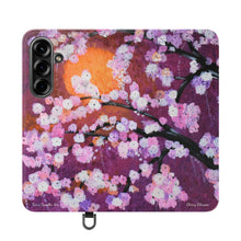 Load image into Gallery viewer, Cherry Blossom - PHONE CASE WALLET - by Kerry Sandhu Art
