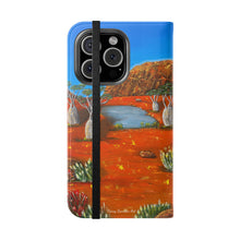 Load image into Gallery viewer, Beds Are Burning - PHONE CASE WALLET - by Kerry Sandhu Art
