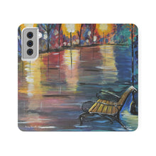 Load image into Gallery viewer, Park Bench - PHONE CASE WALLET for Samsung &amp; iPhones - by Kerry Sandhu Art
