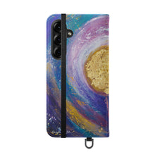 Load image into Gallery viewer, Flower of Gratitude - PHONE CASE WALLET - by Kerry Sandhu Art
