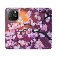 Load image into Gallery viewer, Cherry Blossom - PHONE CASE WALLET - by Kerry Sandhu Art

