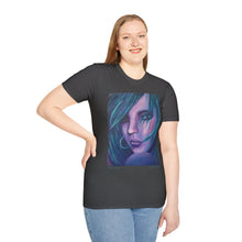 Load image into Gallery viewer, Psychosonic Cindy - Softstyle UNISEX T-SHIRT - Designed from Original Artwork
