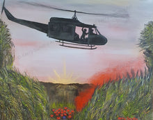 Load image into Gallery viewer, 'The Battle of Long Tan' - ORIGINAL ARTWORK - by Kerry Sandhu Art
