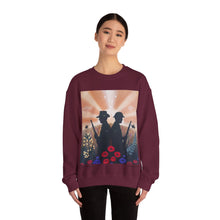 Load image into Gallery viewer, Spirit of the A N Z A Cs - Crewneck SWEATSHIRT - Tribute to Australian and New Zealand Service Personnel
