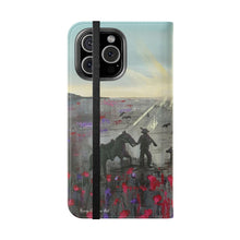 Load image into Gallery viewer, The Band Played Waltzing Matilda -PHONE CASE WALLET- by Kerry Sandhu Art
