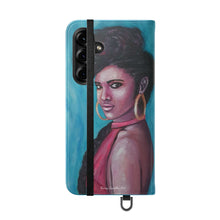 Load image into Gallery viewer, Girl On Fire - PHONE CASE WALLET - by Kerry Sandhu Art
