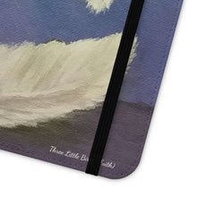 Load image into Gallery viewer, Three Little Birds (Faith) - PHONE CASE WALLET - by Kerry Sandhu Art
