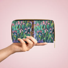 Load image into Gallery viewer, Rustic Flowering Gum - ZIPPER WALLET - Designed from original artwork
