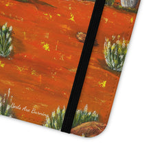 Load image into Gallery viewer, Beds Are Burning - PHONE CASE WALLET - by Kerry Sandhu Art
