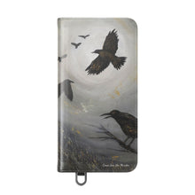 Load image into Gallery viewer, Come Join the Murder - PHONE CASE WALLET - by Kerry Sandhu Art
