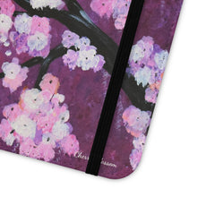 Load image into Gallery viewer, Cherry Blossom - PHONE CASE WALLET - by Kerry Sandhu Art
