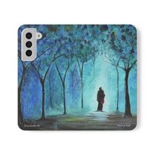 Load image into Gallery viewer, Forest of Light - PHONE CASE WALLET - by Kerry Sandhu Art
