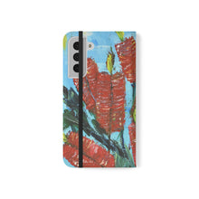 Load image into Gallery viewer, Rustic Bottle Brush - PHONE CASE WALLET - by Kerry Sandhu Art
