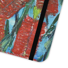 Load image into Gallery viewer, Rustic Bottle Brush - PHONE CASE WALLET - by Kerry Sandhu Art
