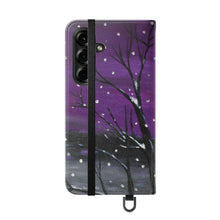 Load image into Gallery viewer, Luminescence - PHONE CASE WALLET - by Kerry Sandhu Art
