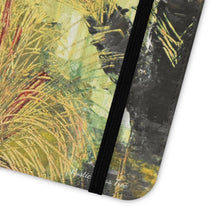 Load image into Gallery viewer, Rustic Grass Tree - PHONE CASE WALLET - by Kerry Sandhu Art
