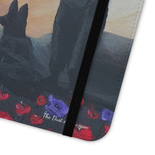 Load image into Gallery viewer, The Dust of Uruzgan (with Poppies) - PHONE CASE WALLET - by Kerry Sandhu Art
