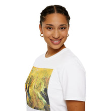 Load image into Gallery viewer, T-Shirt made from very soft materials, no side seams. Feels like bliss to wear! Many designs by Kerry Sandhu Art
