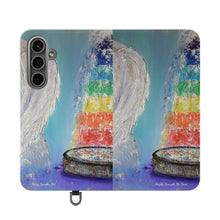 Load image into Gallery viewer, Angels Brought Me Here - PHONE CASE WALLET - by Kerry Sandhu Art
