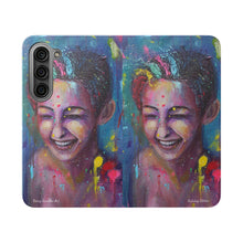 Load image into Gallery viewer, Raining Glitter - PHONE CASE WALLET for Samsung &amp; iPhones - by Kerry Sandhu Art
