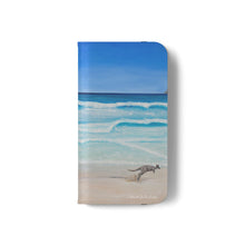 Load image into Gallery viewer, I Should Be So Lucky - PHONE CASE WALLET - by Kerry Sandhu Art
