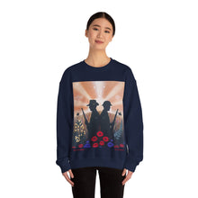 Load image into Gallery viewer, Spirit of the A N Z A Cs - Crewneck SWEATSHIRT - Tribute to Australian and New Zealand Service Personnel
