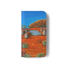 Load image into Gallery viewer, Beds Are Burning - PHONE CASE WALLET - by Kerry Sandhu Art
