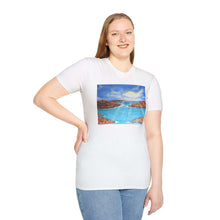 Load image into Gallery viewer, T-Shirt made from very soft materials, no side seams. Feels like bliss to wear! Many designs by Kerry Sandhu Art
