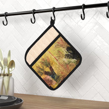Load image into Gallery viewer, Pot Holder/Oven Mitts 100% Polyester &amp; Heat resistant. Many designs to choose from, All are original Kerry Sandhu Art.

