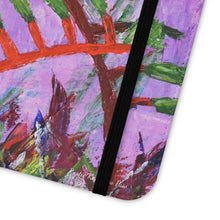 Load image into Gallery viewer, Rustic Kangaroo Paw - PHONE CASE WALLET - by Kerry Sandhu Art
