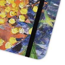 Load image into Gallery viewer, Rustic Wattle - PHONE CASE WALLET for Samsung &amp; iPhones - by Kerry Sandhu Art
