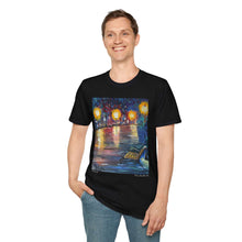Load image into Gallery viewer, T-Shirt made from very soft materials, no side seams. Feels like bliss to wear! Many designs by Kerry Sandhu Art
