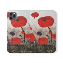 Load image into Gallery viewer, For The Fallen - PHONE CASE WALLET - by Kerry Sandhu Art
