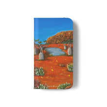 Load image into Gallery viewer, Beds Are Burning - PHONE CASE WALLET - by Kerry Sandhu Art
