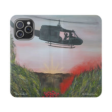 Load image into Gallery viewer, The Battle of Long Tan - PHONE CASE WALLET - by Kerry Sandhu Art
