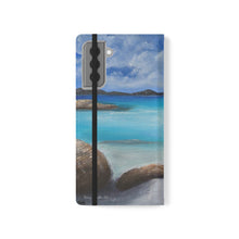 Load image into Gallery viewer, Ocean - PHONE CASE WALLET for Samsung &amp; iPhones - by Kerry Sandhu Art
