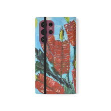 Load image into Gallery viewer, Rustic Bottle Brush - PHONE CASE WALLET - by Kerry Sandhu Art
